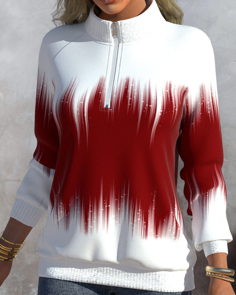 Seonnasa | Pull-over élégant avec demi-zip