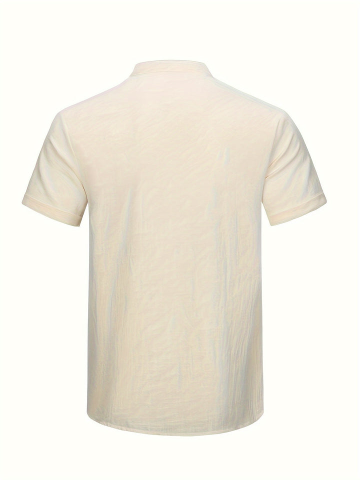 Virias | Chemise Col Montant Homme