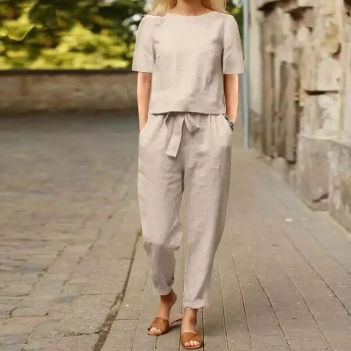 Viunaxa | Ensemble Pantalon Large Femme