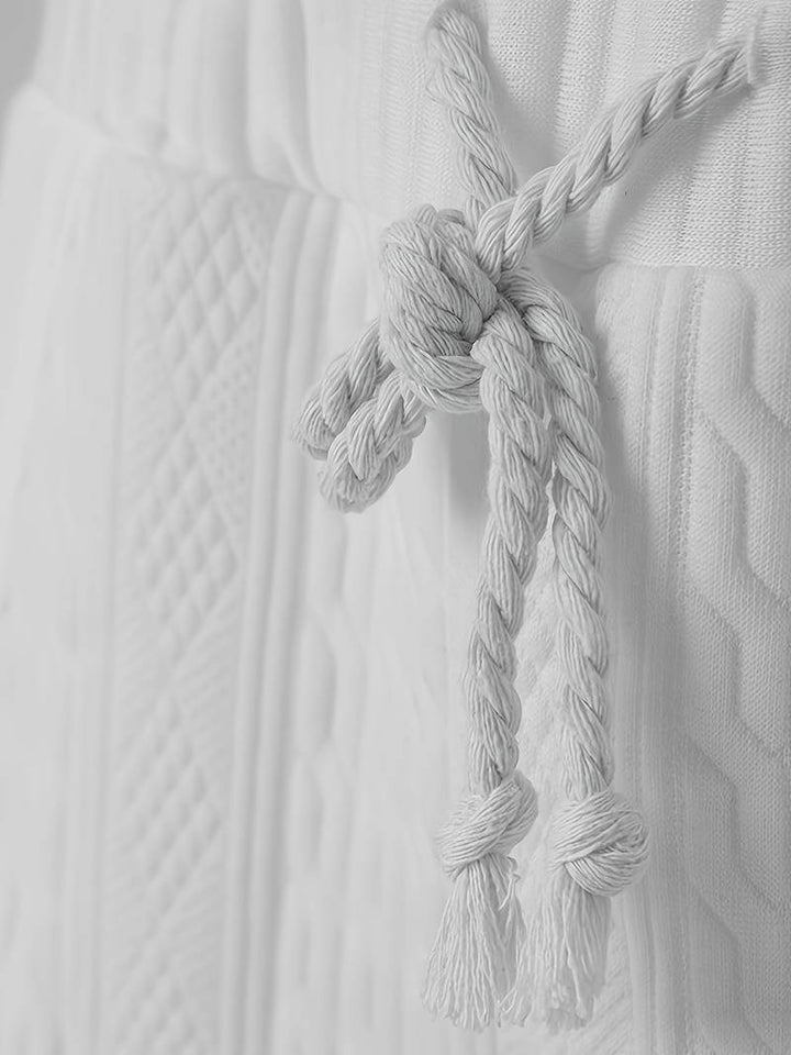 Seanas | Combinaison décontractée en short jacquard pour hommes