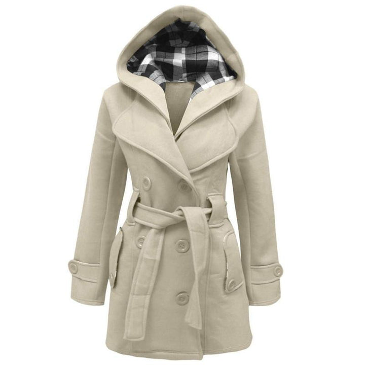 Seelleara | Manteau en laine ceinturé pour femmes