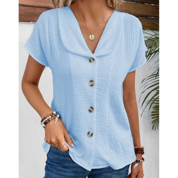 Viosiaxa | T-shirt à boutons