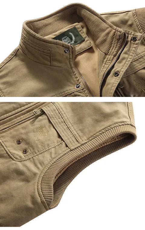 Neunar | Gilet multi-poches vintage pour homme
