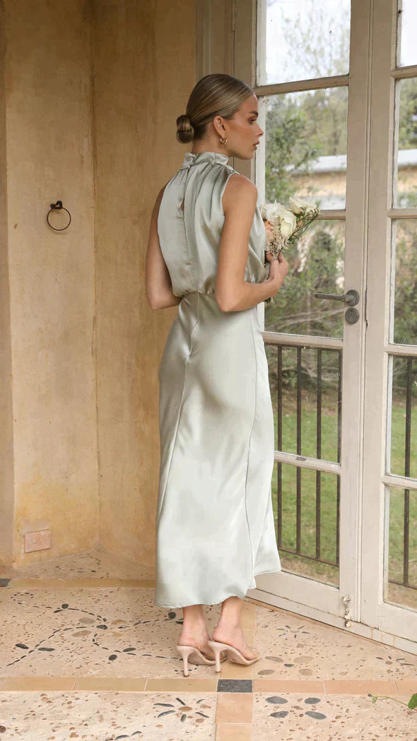 Rounama | Robe longue brillante