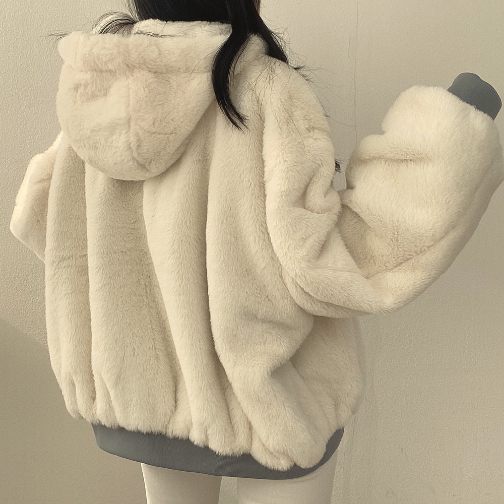 Nievaxa | Manteau en coton simple et décontracté pour femme