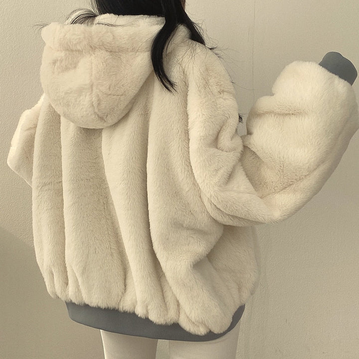Nievaxa | Manteau en coton simple et décontracté pour femme