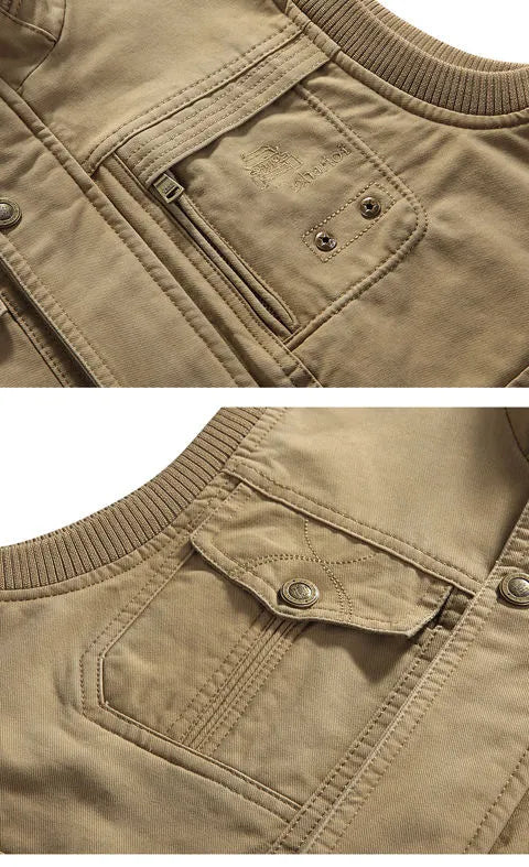 Neunar | Gilet multi-poches vintage pour homme