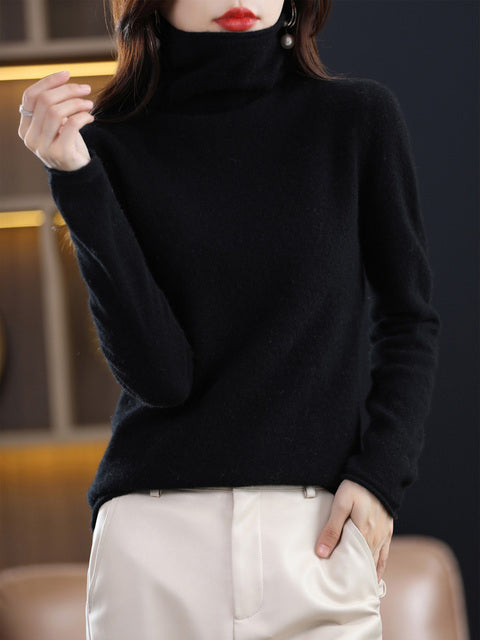Naaraxa | Pull Col Roulé pour Femmes