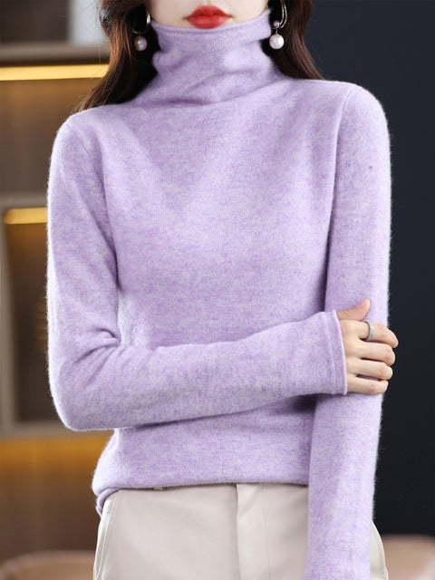 Naaraxa | Pull Col Roulé pour Femmes