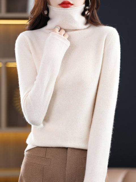 Naaraxa | Pull Col Roulé pour Femmes