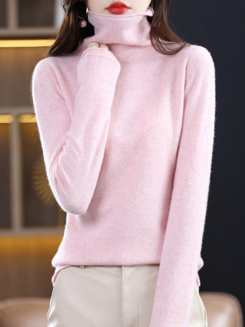 Naaraxa | Pull Col Roulé pour Femmes