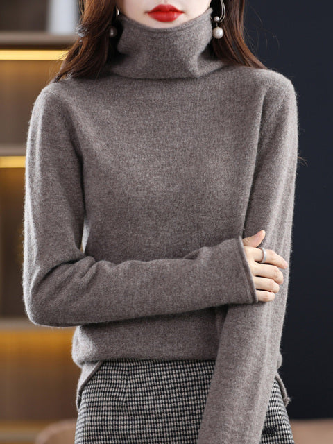 Naaraxa | Pull Col Roulé pour Femmes