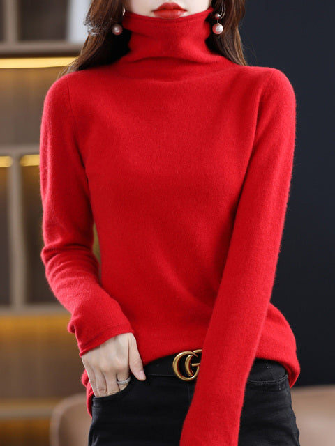 Naaraxa | Pull Col Roulé pour Femmes