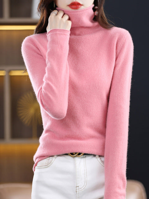 Naaraxa | Pull Col Roulé pour Femmes