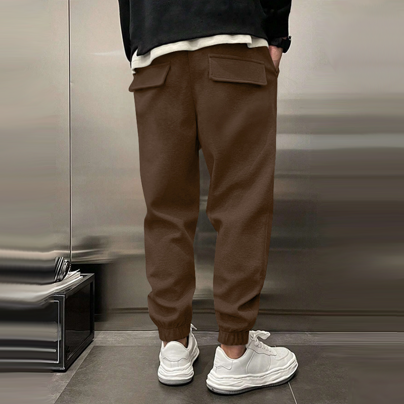 Naarras | Pantalon décontracté en polyester pour hommes
