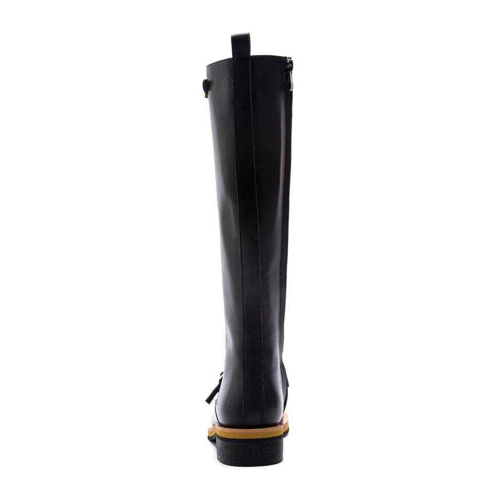 Riirama | Bottes robustes en cuir pour femmes
