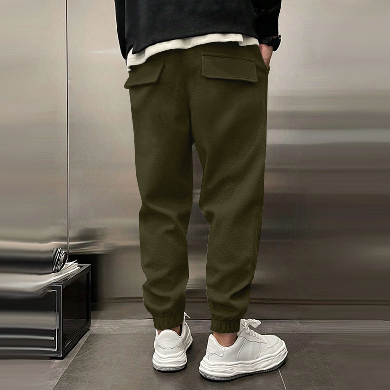 Naarras | Pantalon décontracté en polyester pour hommes