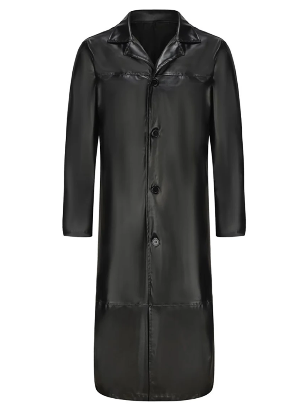 Noinan | Manteau long en cuir homme