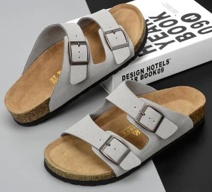 Neosian | Sandales d'été orthopédiques en cuir pour hommes
