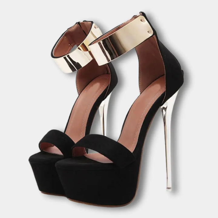 Reirara talons aiguilles bracelet doré Femme – Anisa
