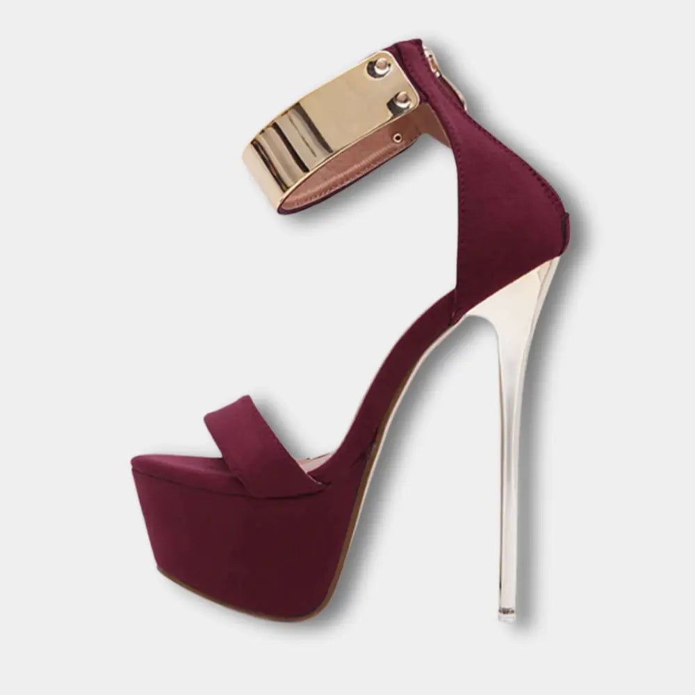 Reirara talons aiguilles bracelet doré Femme – Anisa