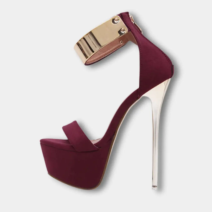 Reirara talons aiguilles bracelet doré Femme – Anisa