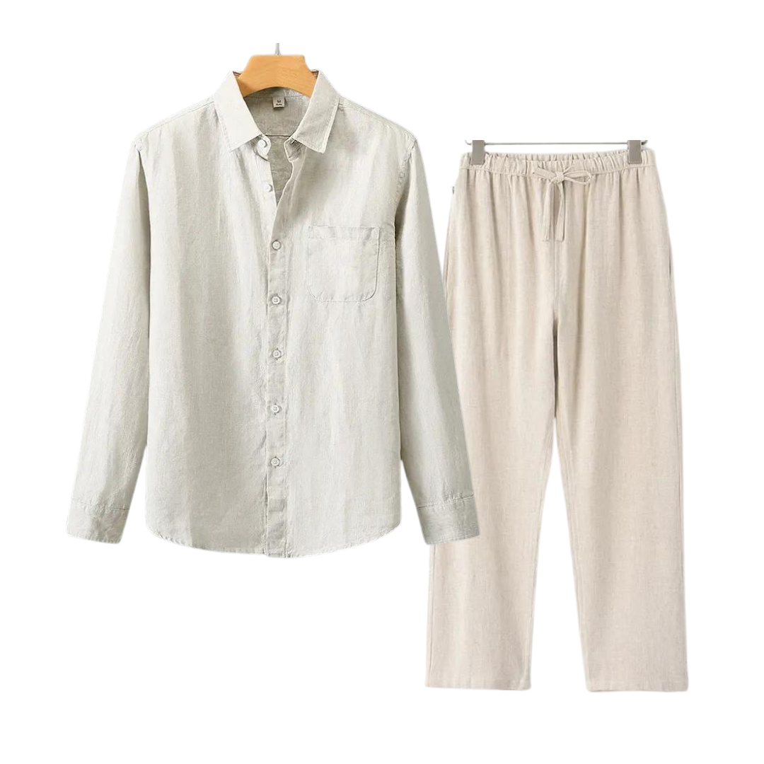 Saunan | Chemise Décontractée Été Homme
