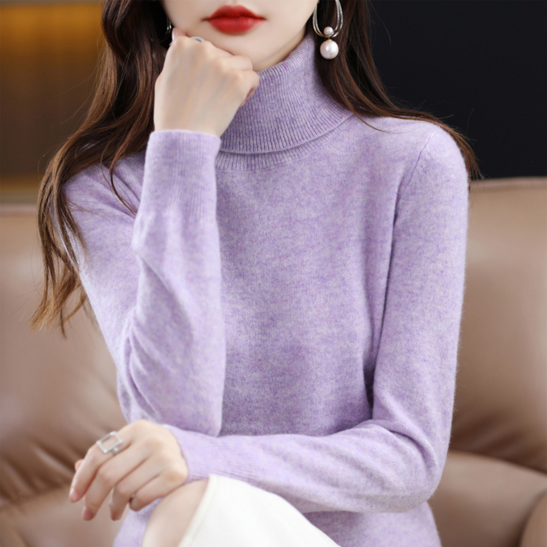 Siinana | Pull col roulé élégant pour femmes