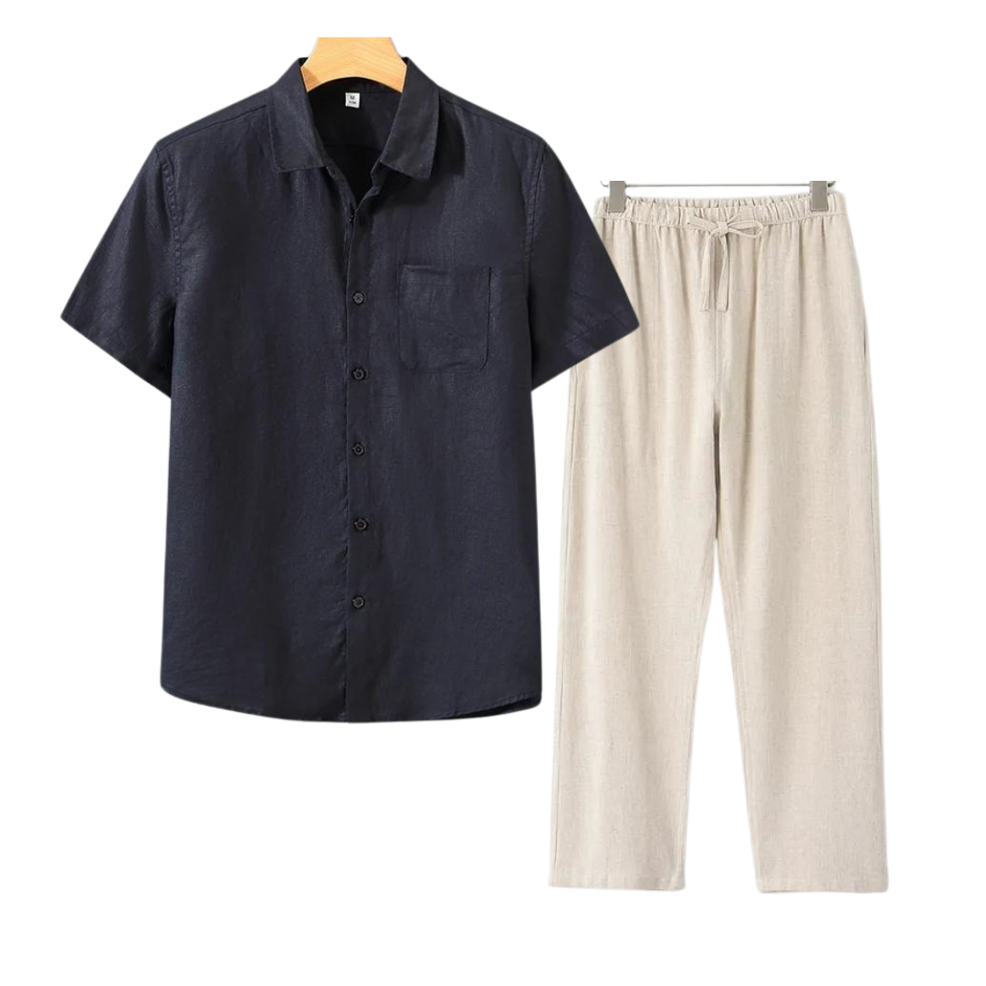 Luoraex | Chemise Et Pantalon Décontractés