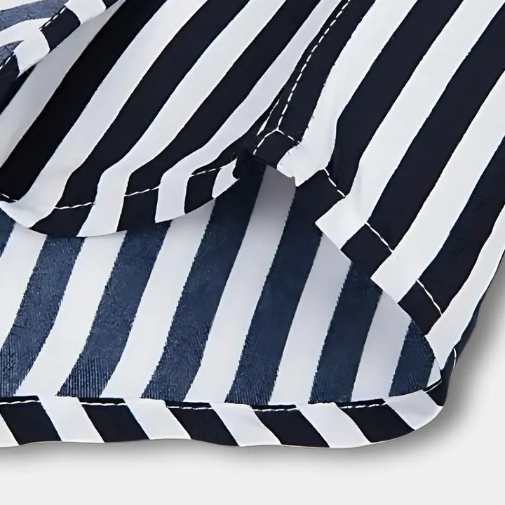 Lienax manches longues à rayures verticales pour Homme – Dillon