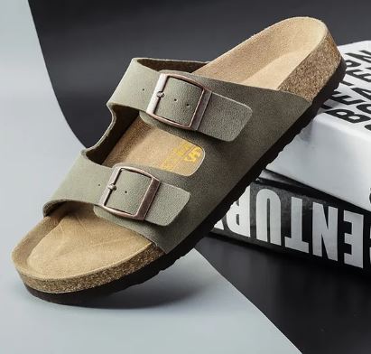 Neosian | Sandales d'été orthopédiques en cuir pour hommes