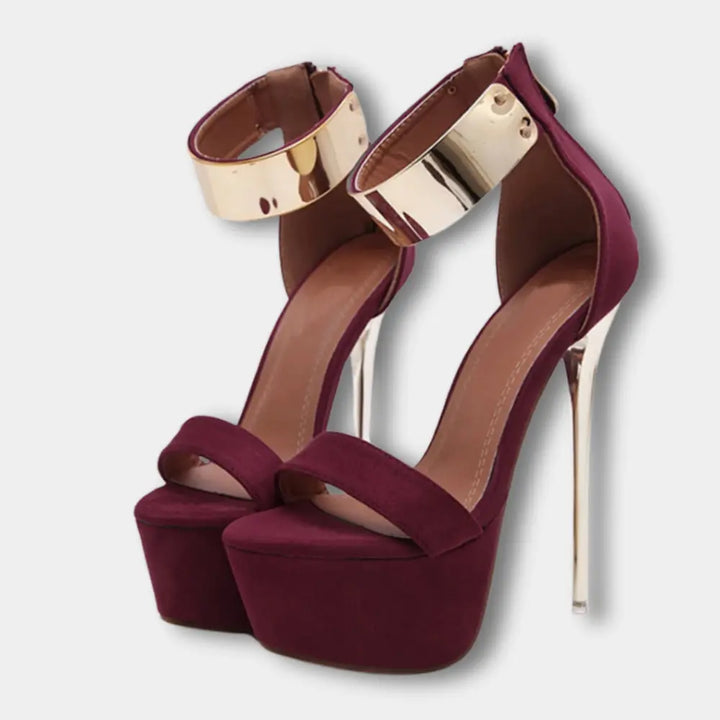 Reirara talons aiguilles bracelet doré Femme – Anisa