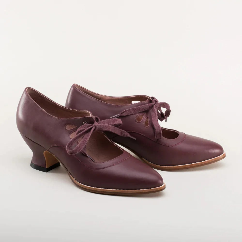 Sounaxa | Chaussures rétro élégantes à talon bas