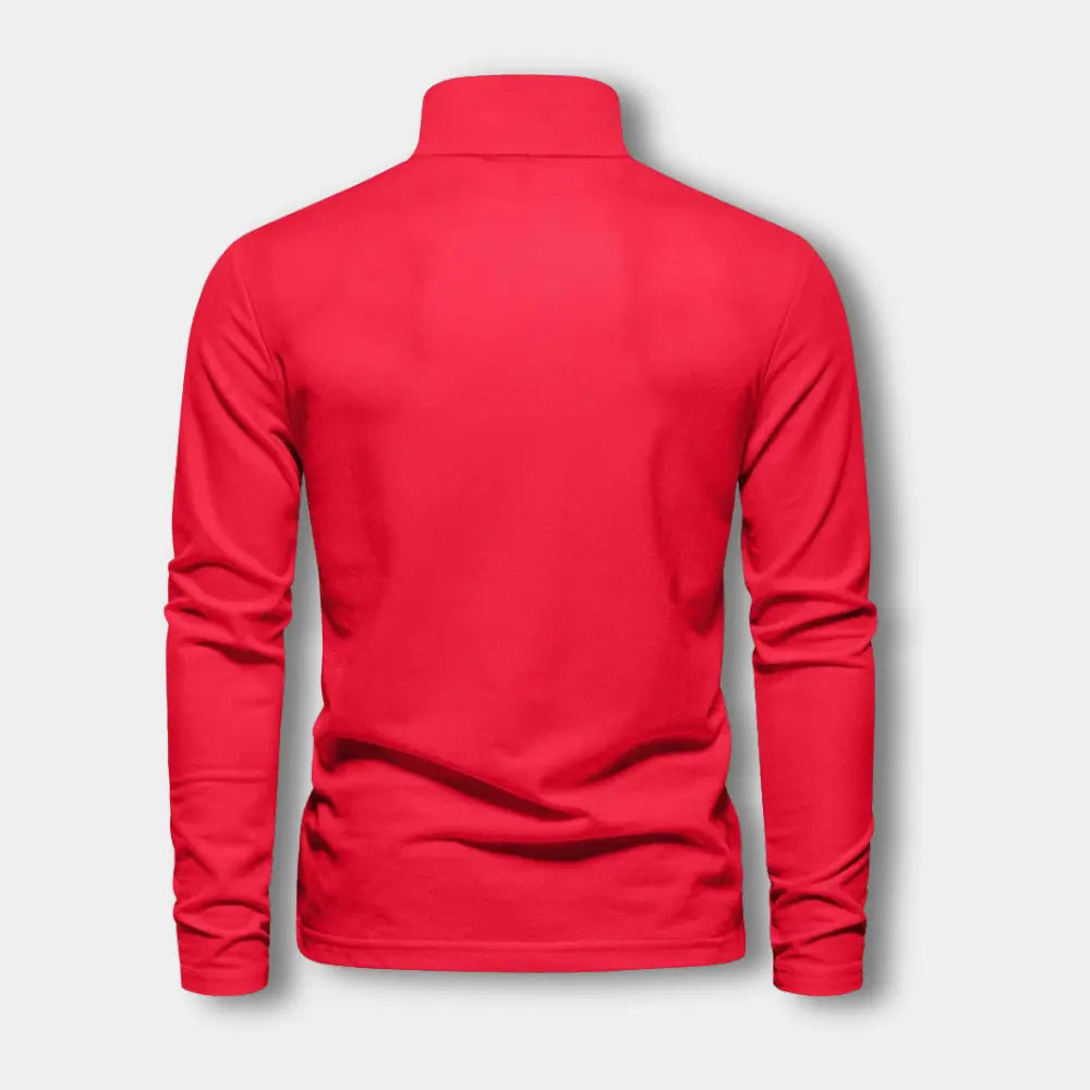 Niorar manches longues avec col ouvert contrasté pour Homme – Spence