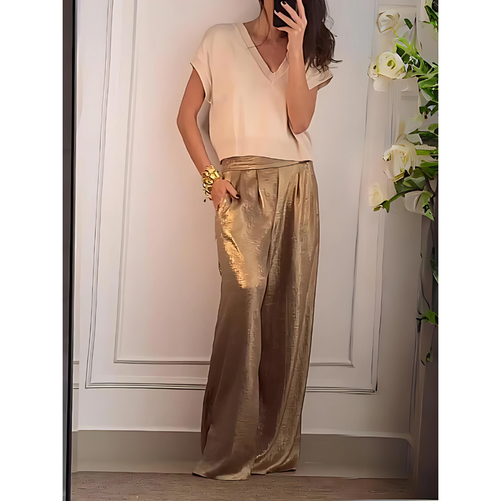 Raarra | Pantalon élégant à taille haute