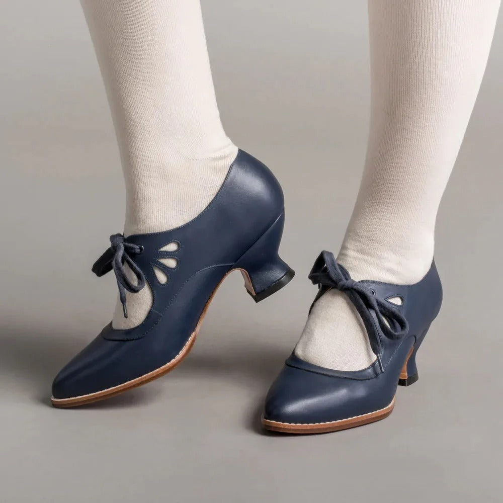 Sounaxa | Chaussures rétro élégantes à talon bas