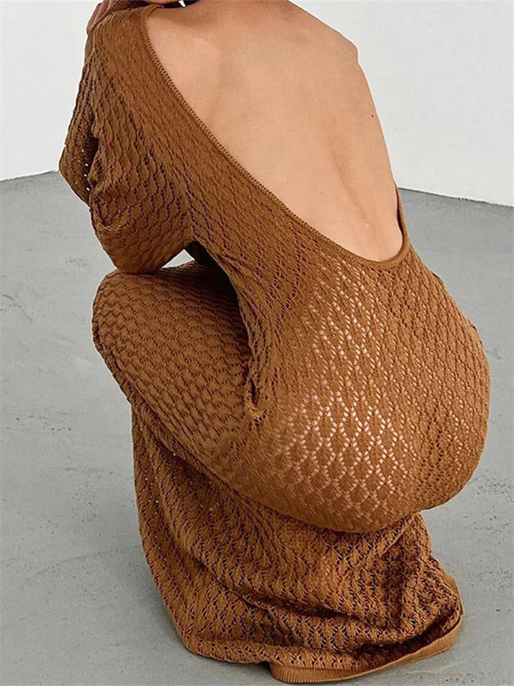Riosia | Beach Club Sexy Elegant Transparent Dress
