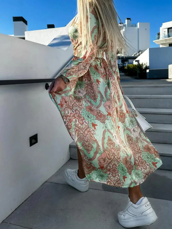 Niliama Boheme Maxi Robe d’été – Faith