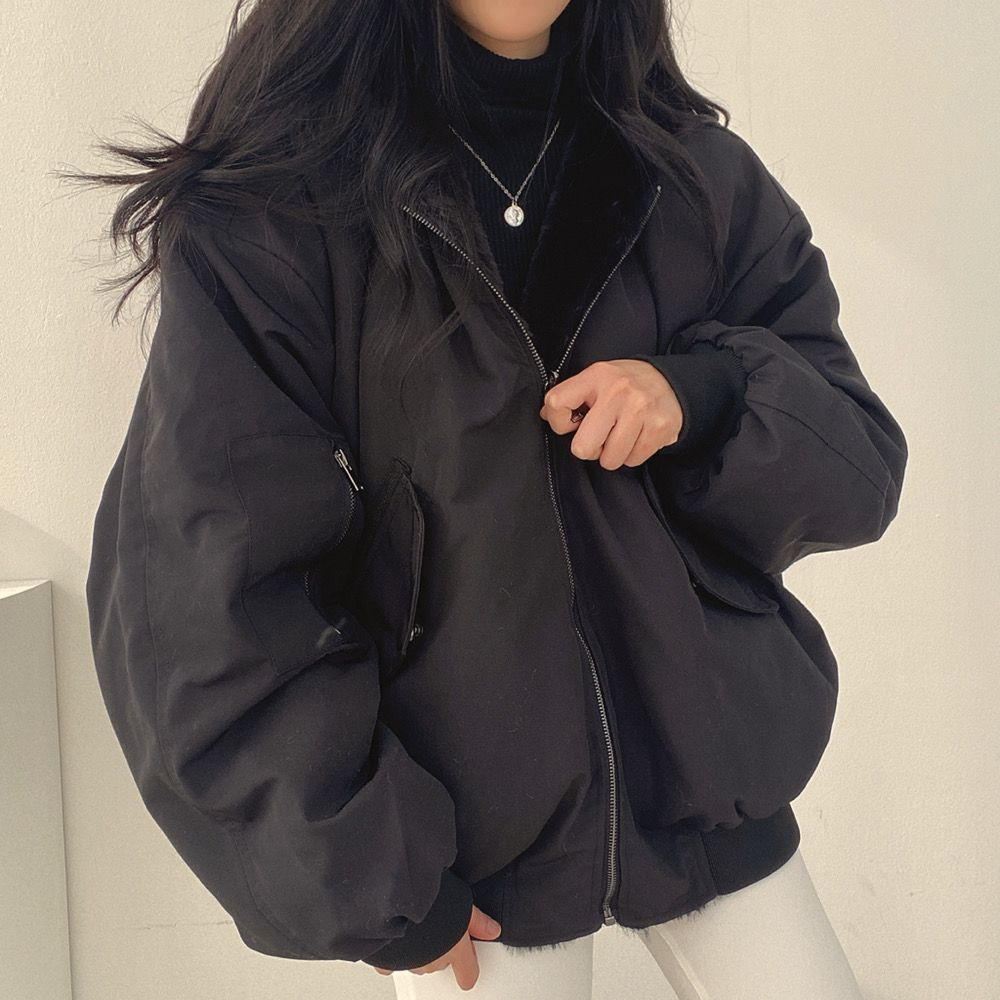 Nievaxa | Manteau en coton simple et décontracté pour femme