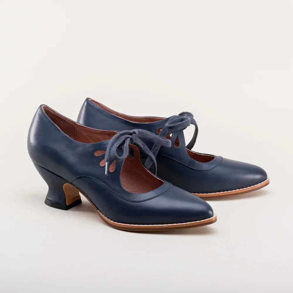 Sounaxa | Chaussures rétro élégantes à talon bas