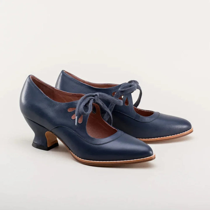 Sounaxa | Chaussures rétro élégantes à talon bas