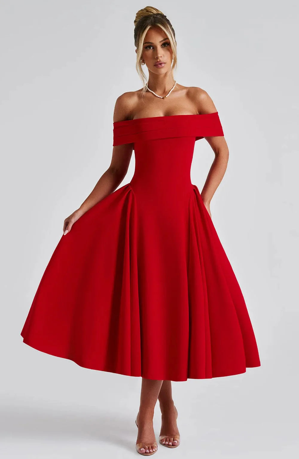 Eirala Chic Midi Robe cocktail – Hilf