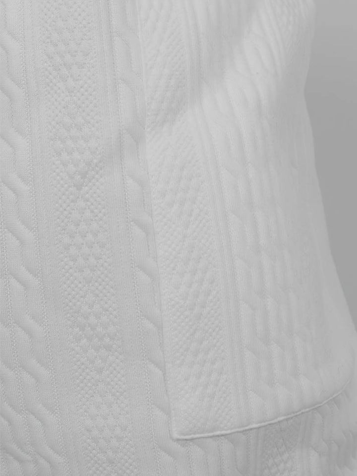 Seanas | Combinaison décontractée en short jacquard pour hommes