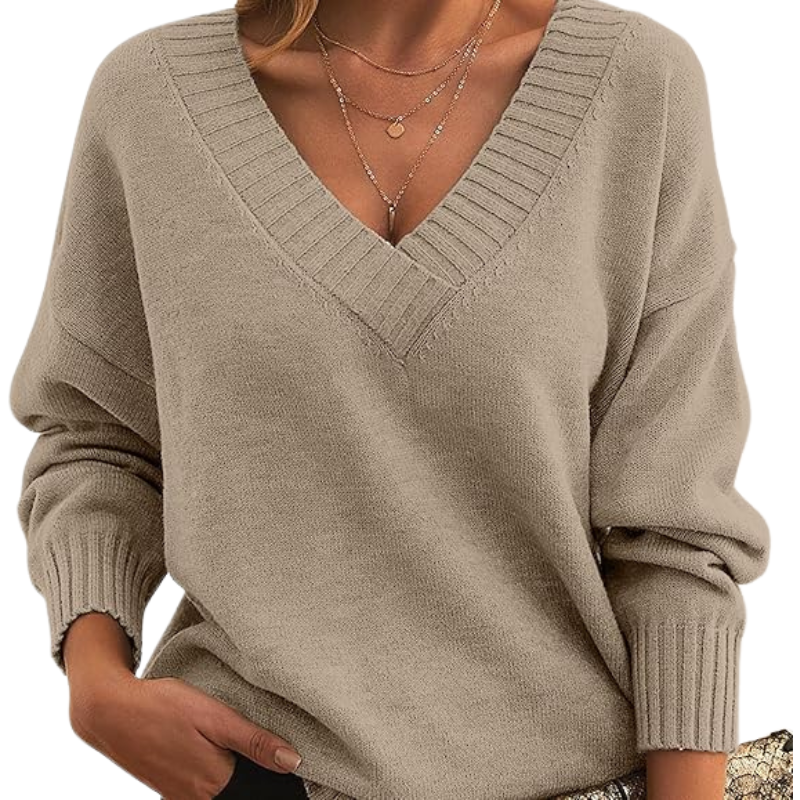 Liira | Pull en cachemire col en V pour femmes