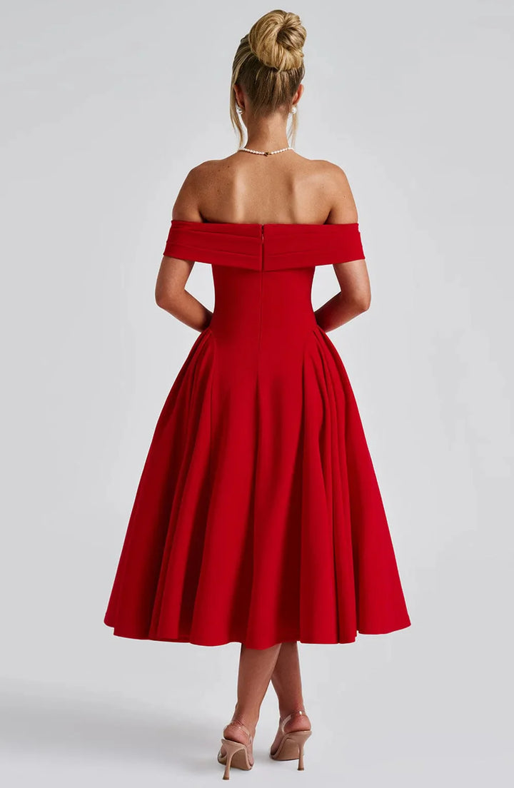 Eirala Chic Midi Robe cocktail – Hilf