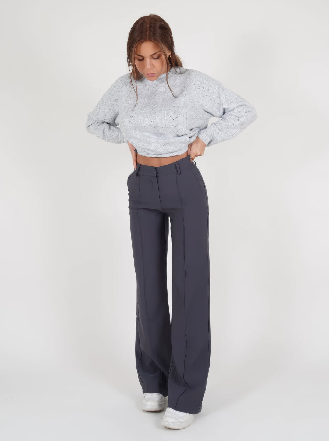Riaynera | Pantalon business casual simple pour femmes