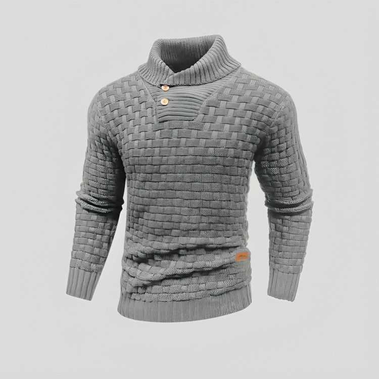 Oinas | Pull en maille structuré pour hommes