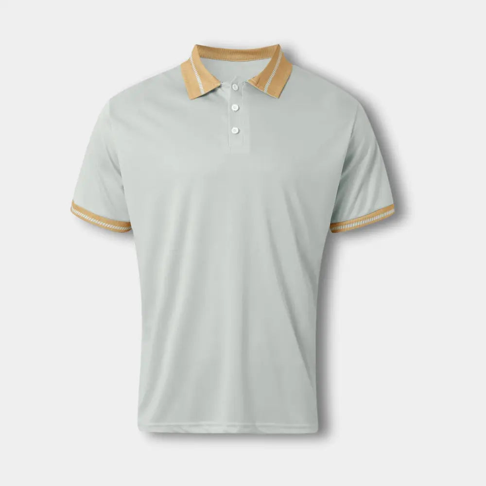 Aliner manches courtes à col contrasté pour Homme – Leei