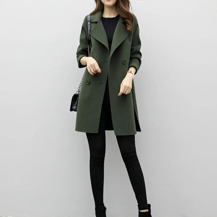 Luinara | Manteau Slim En Laine Pour Femmes