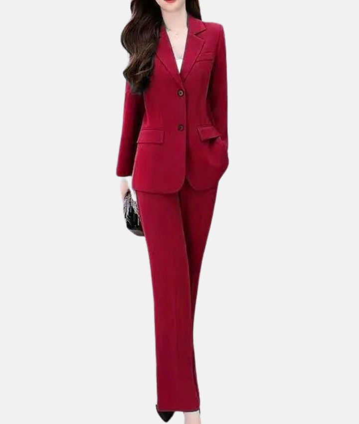 Eira | Tailleur-pantalon élégant avec blazer cintré